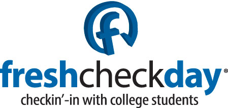 Fresh Check Day is a way for students to check in on their mental health with campus groups, departments, and their peers. 