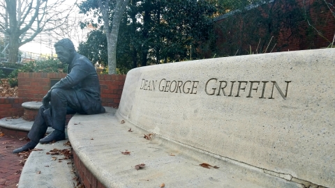 dean George griffin statue image